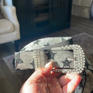 Rhinestone belt